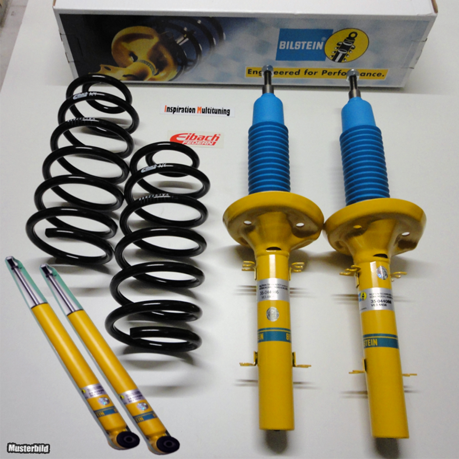 EIBACH Bilstein b12 Pk de châssis pour PEUGEOT 206 SW (2e